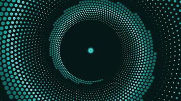 Abstract spiral green round vortex background for your creative project. vector