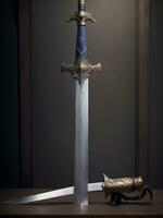 Sword in Studio for Photo Shot AI Generative