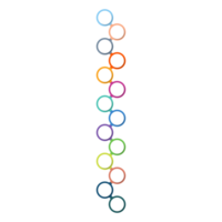 infográfico com 14 etapas, processos ou opções. png