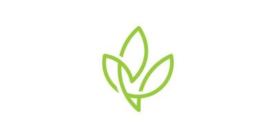 minimalist lotus flower logo design made using lines. vector