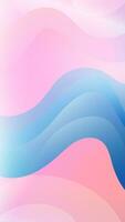 Abstract background pink blue color with wavy lines and gradients is a versatile asset suitable for various design projects such as websites, presentations, print materials, social media posts vector