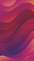 Abstract background orange red color with wavy lines and gradients is a versatile asset suitable for various design projects such as websites, presentations, print materials, social media posts vector