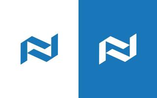 N letter creative logo design vector