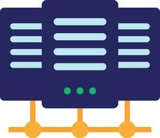 Data Center Server vector