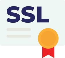 ssl certificado red vector