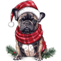 Cute pets in festive costumes, AI Generated png