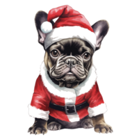 Cute pets in festive costumes, AI Generated png