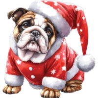 Cute pets in festive costumes, AI Generated png