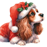 Cute pets in festive costumes, AI Generated png