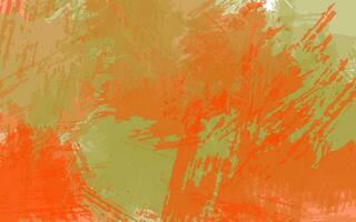 Abstract grunge texture wall orange color background vector