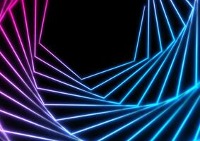 Blue ultraviolet laser lines abstract hi-tech background vector