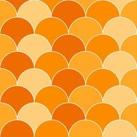 Orange shade fish scales pattern. fish scales pattern. fish scales seamless pattern. Decorative elements, clothing, paper wrapping, bathroom tiles, wall tiles, backdrop, background. vector