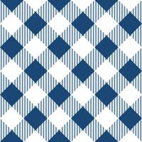 Navy blue shade plaid pattern with oblique line inside background. plaid pattern background. plaid background. Seamless pattern. for backdrop, decoration, gift wrapping, gingham tablecloth. vector