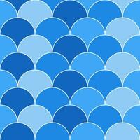 Blue shade fish scales pattern. fish scales pattern. fish scales seamless pattern. Decorative elements, clothing, paper wrapping, bathroom tiles, wall tiles, backdrop, background. vector