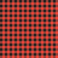 Red and black buffalo plaid pattern with oblique line inside background. plaid pattern background. plaid background. Seamless pattern. for backdrop, decoration, gift wrapping, gingham tablecloth. vector