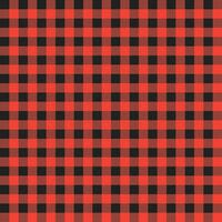 Red and black buffalo plaid pattern with oblique line inside background. plaid pattern background. plaid background. Seamless pattern. for backdrop, decoration, gift wrapping, gingham tablecloth. vector