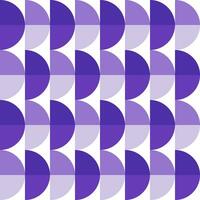 Purple gradient half circle pattern. Half circle vector seamless pattern. Decorative element, wrapping paper, wall tiles, floor tiles, bathroom tiles.