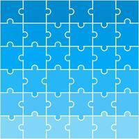 Blue shade jigsaw pattern. jigsaw line pattern. jigsaw seamless pattern. Decorative elements, clothing, paper wrapping, bathroom tiles, wall tiles, backdrop, background. vector