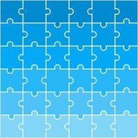 Blue shade jigsaw pattern. jigsaw line pattern. jigsaw seamless pattern. Decorative elements, clothing, paper wrapping, bathroom tiles, wall tiles, backdrop, background. vector