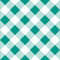 Green shade plaid pattern with oblique line inside background. plaid pattern background. plaid background. Seamless pattern. for backdrop, decoration, gift wrapping, gingham tablecloth. vector