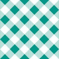 Green shade plaid pattern with oblique line inside background. plaid pattern background. plaid background. Seamless pattern. for backdrop, decoration, gift wrapping, gingham tablecloth. vector