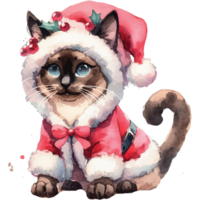 Cute pets in festive costumes, AI Generated png