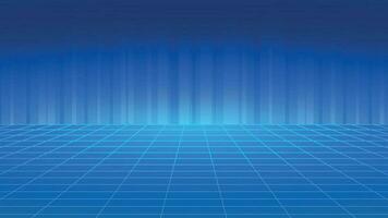 Digital technology perspective grid, big data background vector