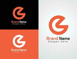 Vector Colorful Company website logo collection or logo set