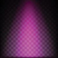 Vector focus spotlight effect display in pink color