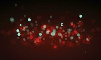 Vector  abstract realistic bokeh background