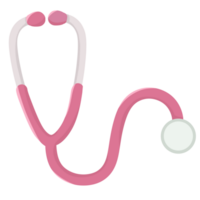 pink stethoscope clipart png