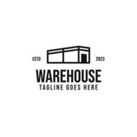 Warehouse Industry Logo Design Concept Vector Illustration Symbol Icon