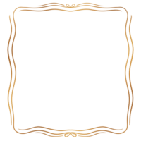 oro cinta marco png