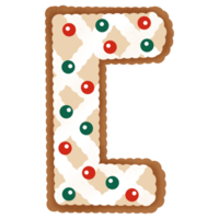 Gingerbread Christmas symbol png