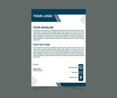 Clean and professional corporate company business letterhead template design with color variation bundle, Abstract Letterhead Design Modern Business Letterhead Design Template - vector. vector