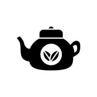 té maceta icono vector diseño plantillas sencillo y moderno concepto diseño