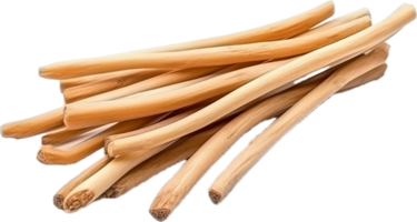 Dried vanilla sticks png with AI generated.