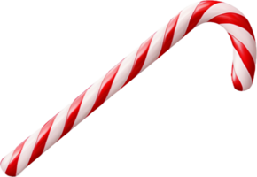 Candy cane christmas png with AI generated.