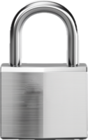 Padlock png with AI generated.