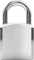 Padlock png with AI generated.