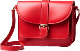 red purse png with AI generated.