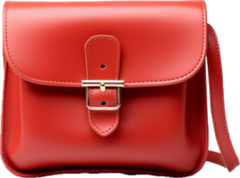 red purse png with AI generated.