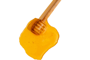 Honey with Wooden Dipper png