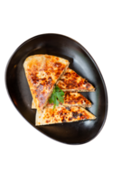 Beef Quesadilla platter png