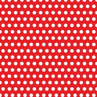 modern simple abstract white color polka dot pattern on red color background vector