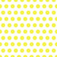 modern simple abstract seamlees yellow color sunflower wavy vector pattern art work