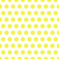 modern simple abstract seamlees yellow color sunflower wavy vector pattern art work