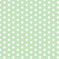 modern simple abstract seamlees white color polka dot pattern art work on impressionism lite green color background vector