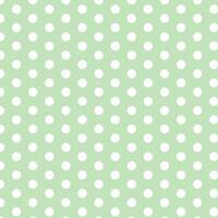 modern simple abstract seamlees white color polka dot pattern art work on impressionism lite green color background vector