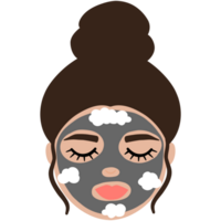 Woman Face, Facial Mask, Spa, Selfcare png